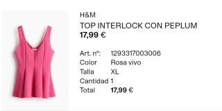 Top Péplum H&M