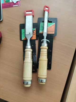 2 Formones Nuevos Sin Estrenar