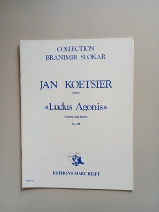 Partitura trombón Ludus Agonis Jan Koetsier