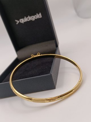 Pulsera Oro 18k -De Caña- 7,60gr