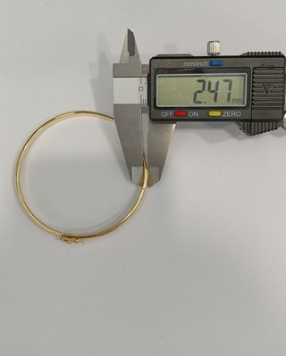 Pulsera Oro 18k -De Caña- 7,60gr