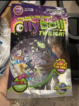 Ollyball Twilight - Pelota para colorear