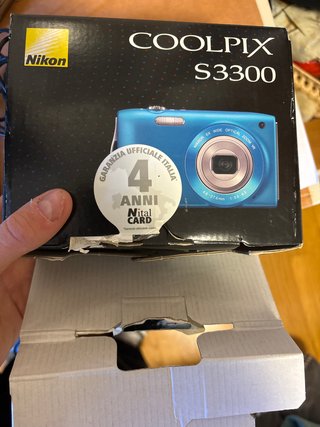 Nikon Coolpix S3300 Blu - Fotocamera Digitale full