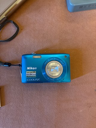 Nikon Coolpix S3300 Blu - Fotocamera Digitale full