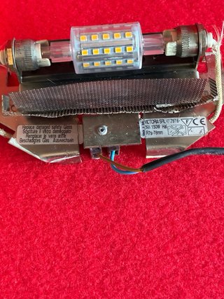 Grande applique vintage bianca