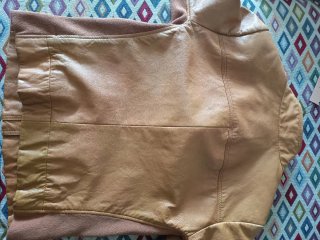 Cazadora Biker Part Two Marrón Talla M