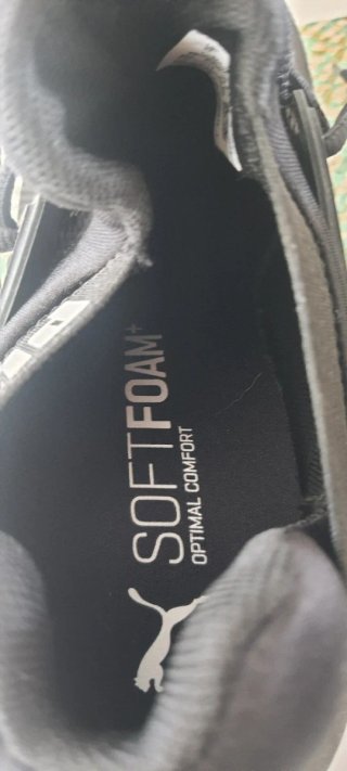 Sapatilhas Puma Pretas e Brancas unisex