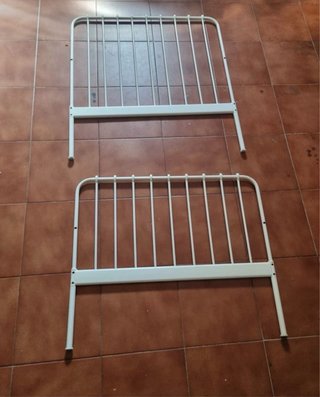 Cama infantil extensible blanca