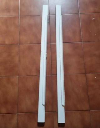 Cama infantil extensible blanca