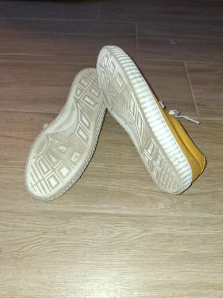 Zapatillas Springfield Amarillas y Blancas