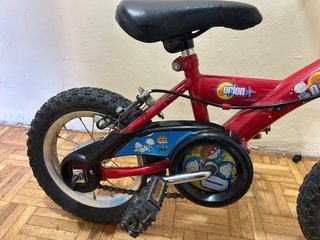 Bicicleta Infantil Roja Orion