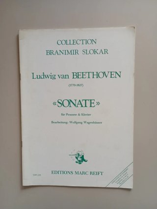 Partitura Trombón Beethoven Sonate