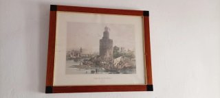 Cuadro Torre del Oro Sevilla
