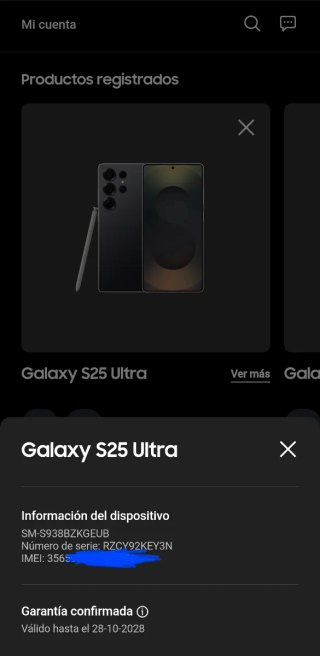 Galaxy S25 Ultra 512GB FACTURA