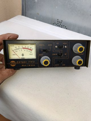 ZETAGI TM 999 Wattmetro ROS