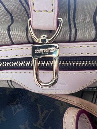 Bolso Louis Vuitton Marrón y Rosa