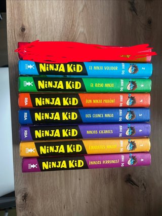 Libros Ninja Kid 2-8