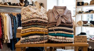 LOTTO 25 Bluse Camicie & Vestitini Vintage