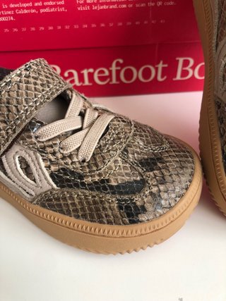 Zapatillas Lejan Talla 24 Efecto Piel Serpiente