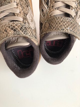 Zapatillas Lejan Talla 24 Efecto Piel Serpiente