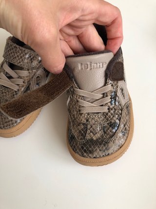 Zapatillas Lejan Talla 24 Efecto Piel Serpiente