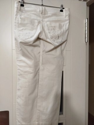 Pantalón Vaquero Blanco Salsa Talla 38