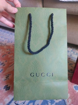 3 Bolsas de Regalo Gucci Pequeñas