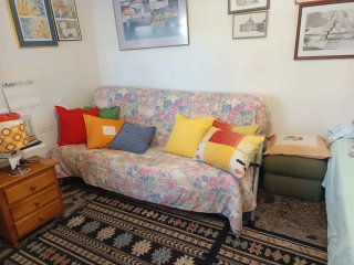 Sofá Cama Tela Floral