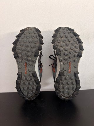 Zapatillas Columbia Gris Naranja
