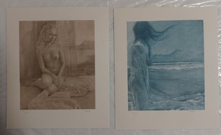 5 Litografie Alberto Romero La Mujer