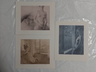 5 Litografie Alberto Romero La Mujer