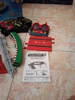 Lote Scalextric Sistema Elevación Pista