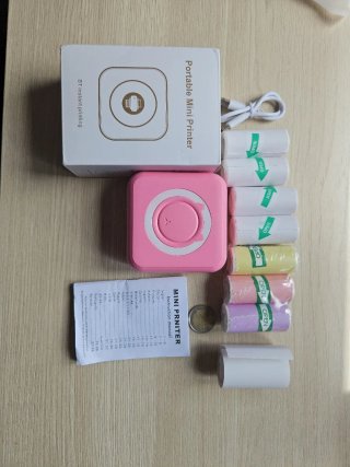 Mini impresora térmica que no necesita tinta ro
