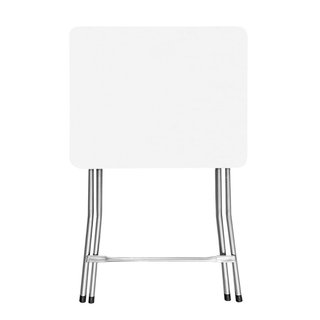 Mesa plegable blanca