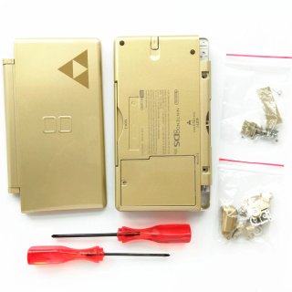 Scocca Nintendo DS Lite Oro Zelda + Kit