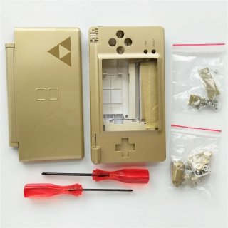 Scocca Nintendo DS Lite Oro Zelda + Kit