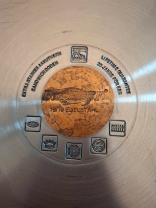 3 piezas Berghoff olla sarten NUEVO