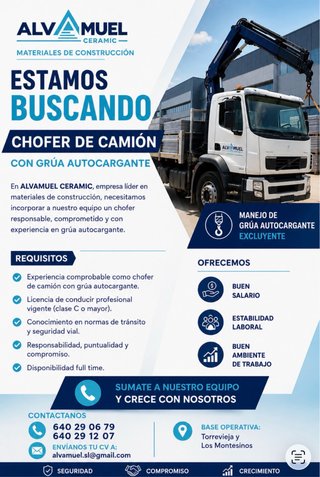 CHOFER DE CAMIÓN