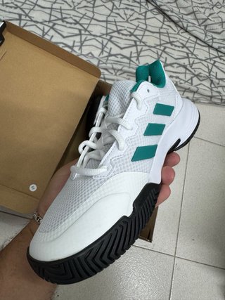 Zapatillas Adidas Blancas y Verdes