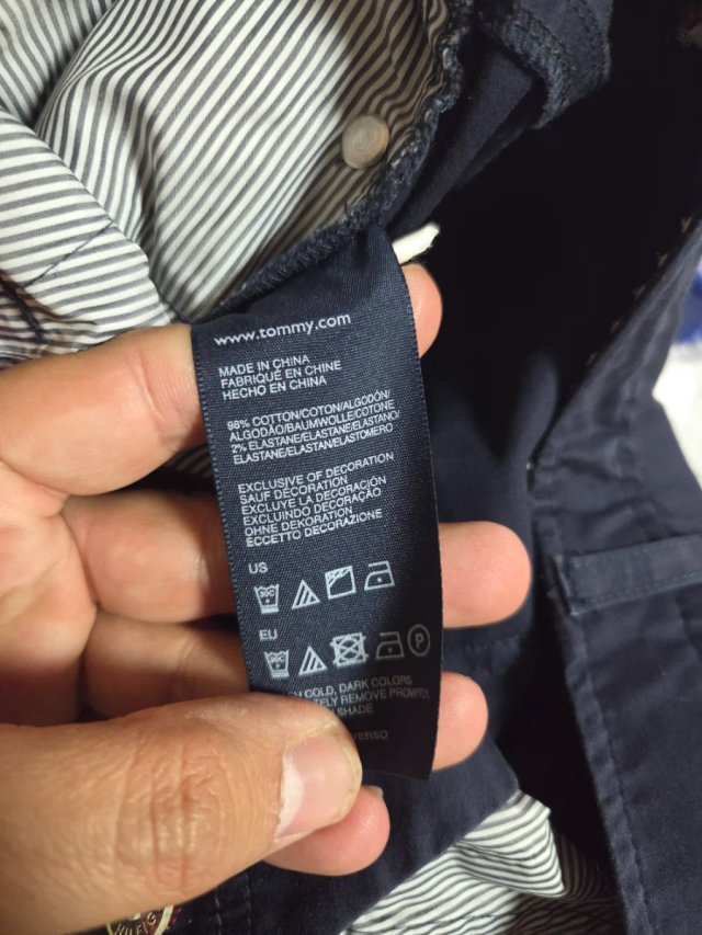 Pantalón vestir mujer Tommy Hilfiger azul