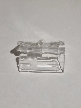 70 Bisagras Metacrilato Transparentes