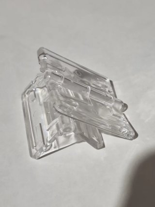 70 Bisagras Metacrilato Transparentes