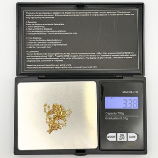 Cadena Oro 18K, Bilbao, 3.38gr, 41cm