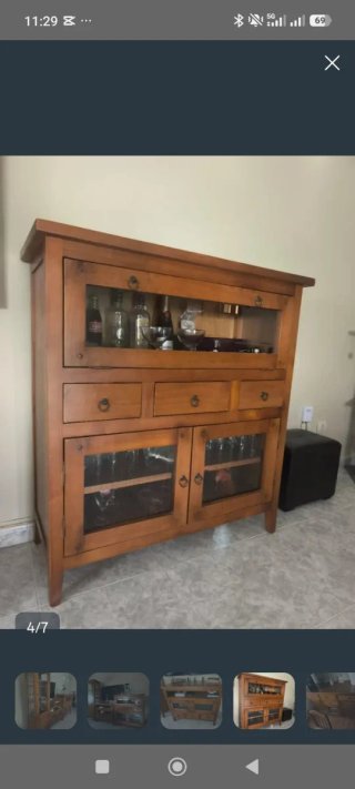 Muebles rústicos madera maciza