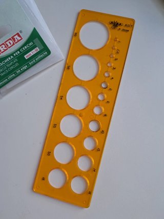 Maschera per cerchi ARDA mm 1+30