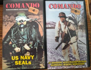Lote 5 Cintas VHS National Geographic (Español)