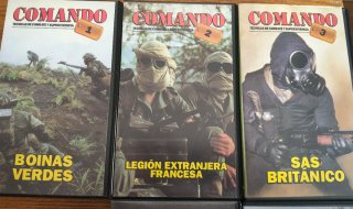 Lote 5 Cintas VHS National Geographic (Español)