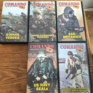 Lote 5 Cintas VHS National Geographic (Español)