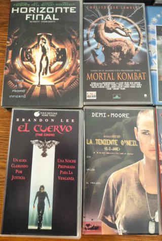 Lote 5 Cintas VHS National Geographic (Español)