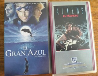 Lote 5 Cintas VHS National Geographic (Español)